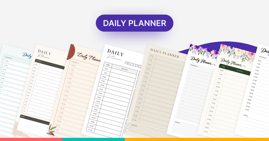 Printable Daily Planner Templates